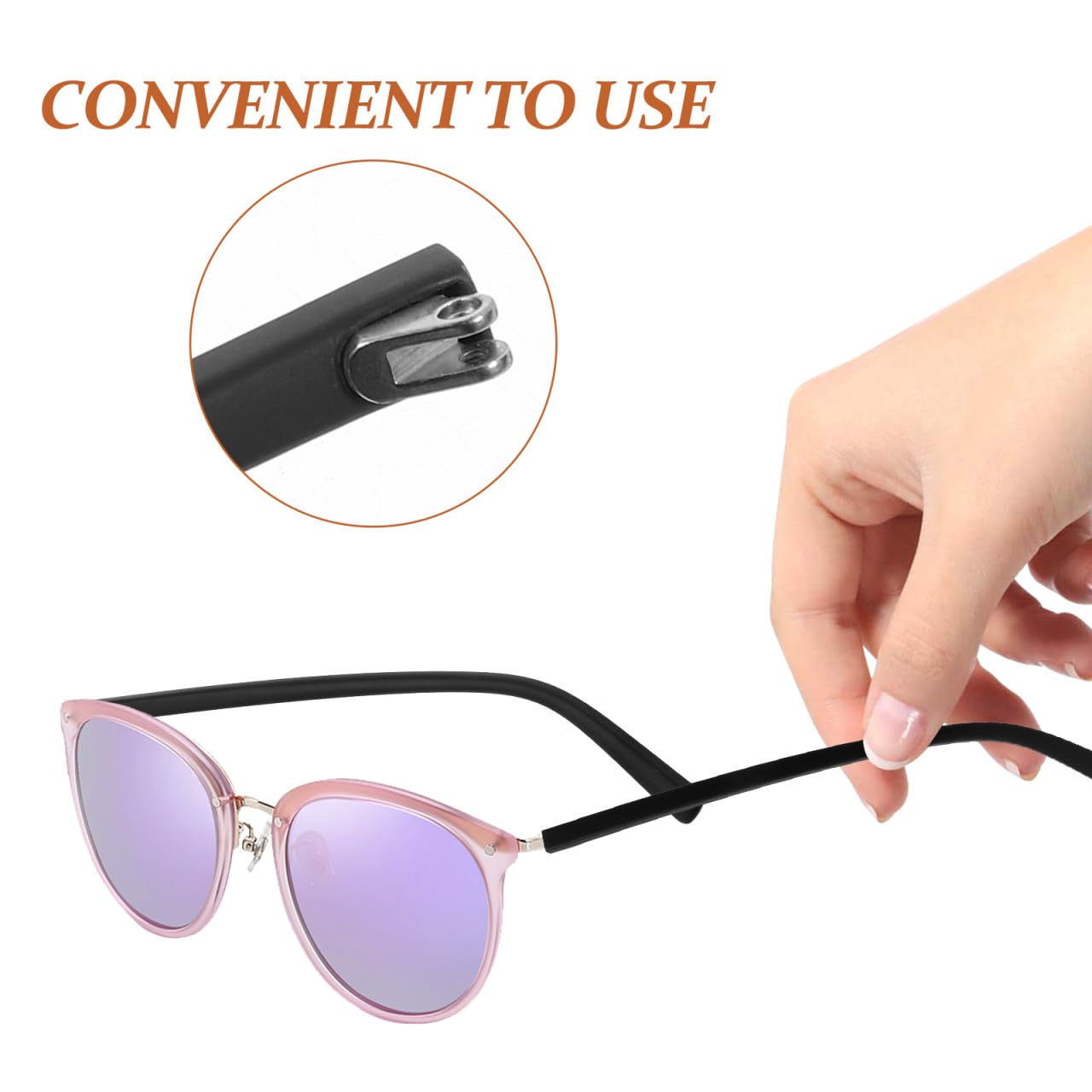 Easy DIY installation of replacement temple arms