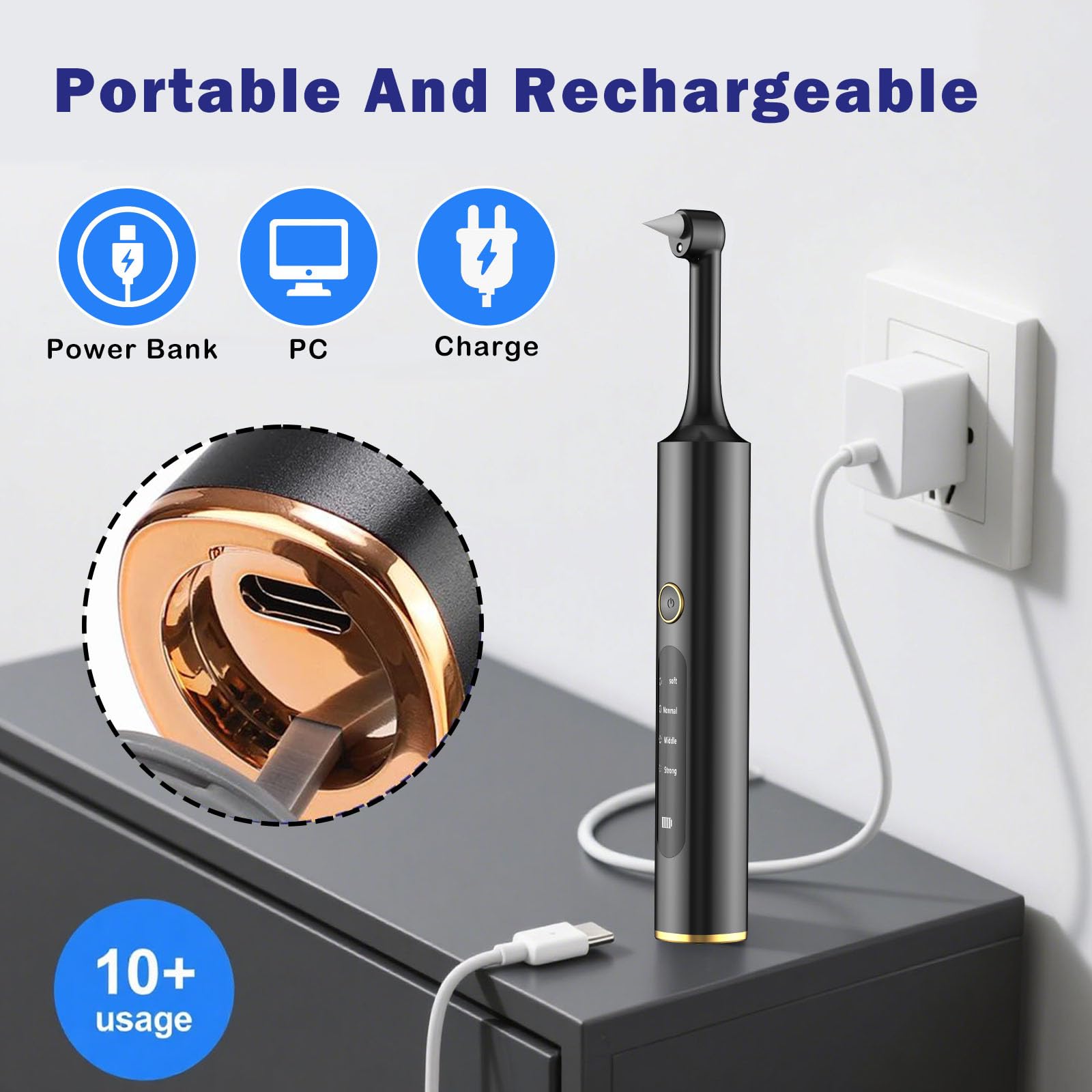 IPX6 waterproof dental cleaning kit