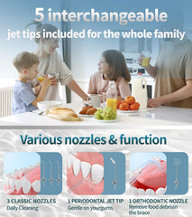 IPX7 waterproof portable oral irrigator