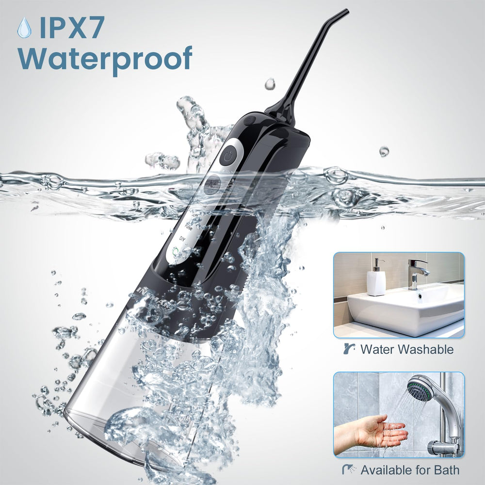 IPX7 waterproof dental irrigator suitable for braces