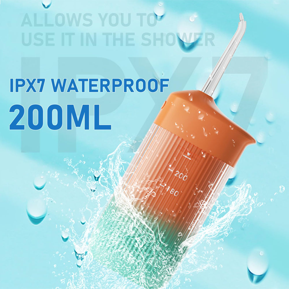 IPX7 waterproof portable water flosser