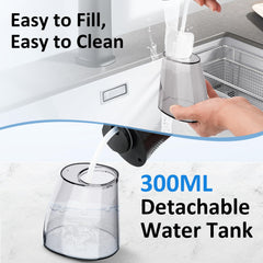 IPX7 waterproof cordless water flosser