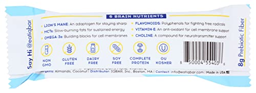 IQBAR Lemon Blueberry Keto Bars 12-pack packaging
