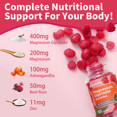 Close-up of cherry-flavored gummies