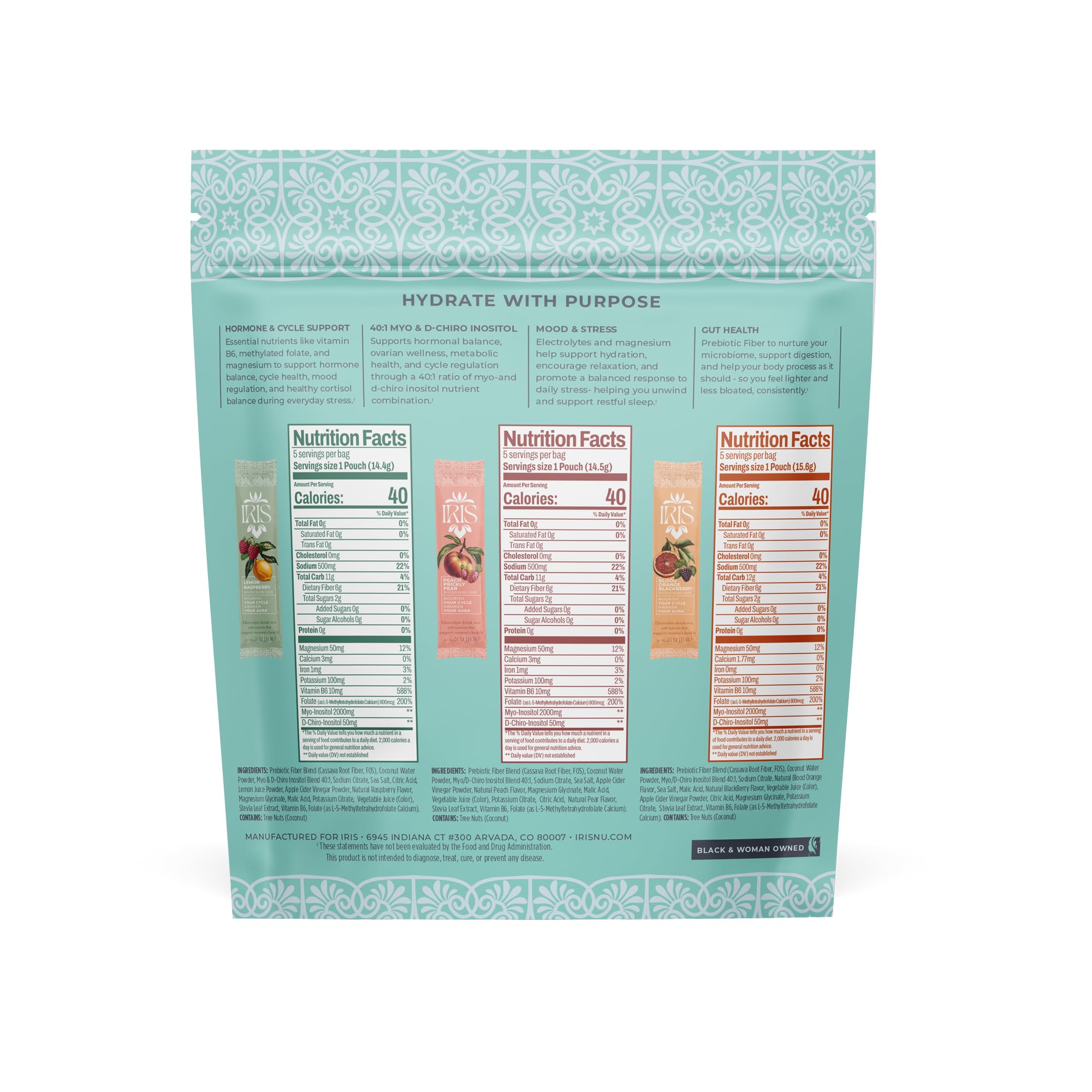 Iris variety pack flavors arranged to show flavor options and choice benefit