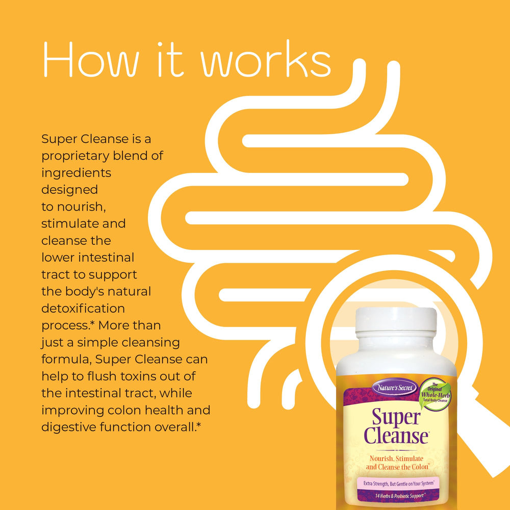 Irish Moss and Slippery Elm botanicals used in Super Cleanse