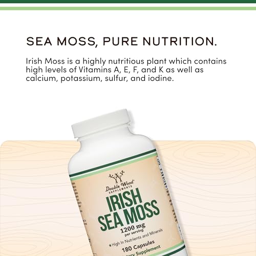 Wildcrafted Chondrus crispus sea moss plant image