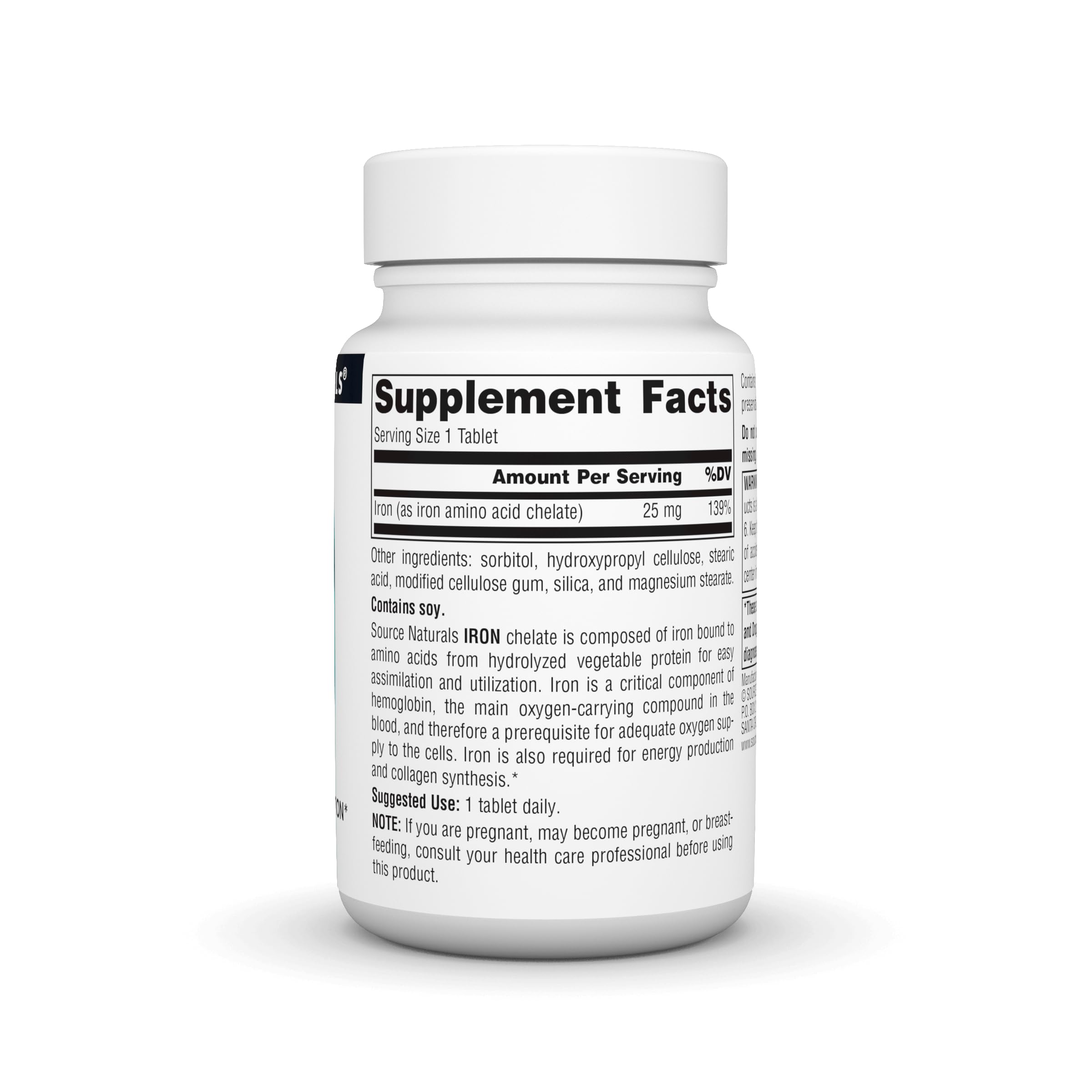 Iron amino acid chelate dietary supplement ingredients