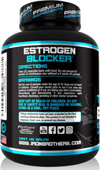 Iron Brothers indole-3-carbinol ingredient on label suggesting natural estrogen balance support