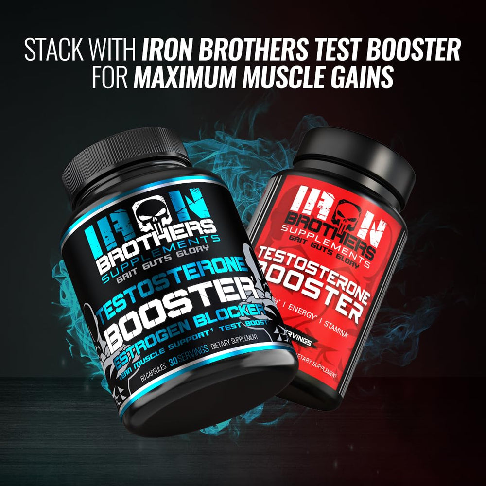 Iron Brothers packaging front with dosage information supporting a trusted routine