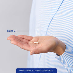 Supplement facts and ingredients label for Iron-C