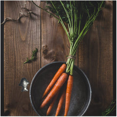 Iron Fish packaging in a flannel bag