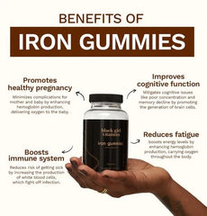 20 mg iron per gummy supports healthy red blood cells