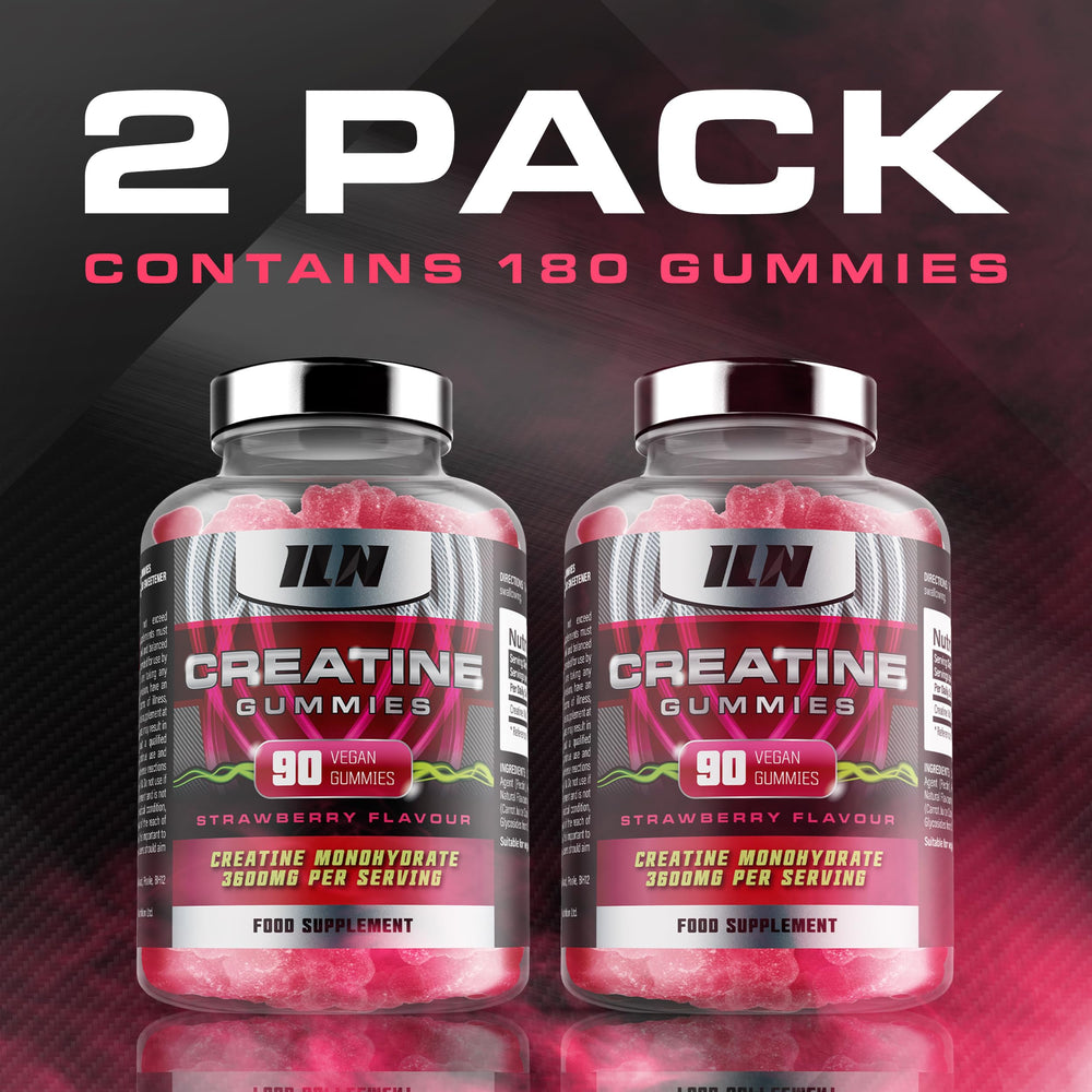 180-count bottle of Iron Labs Creatine Monohydrate Gummies