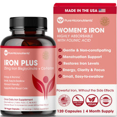 Hero image of iron supplement for women