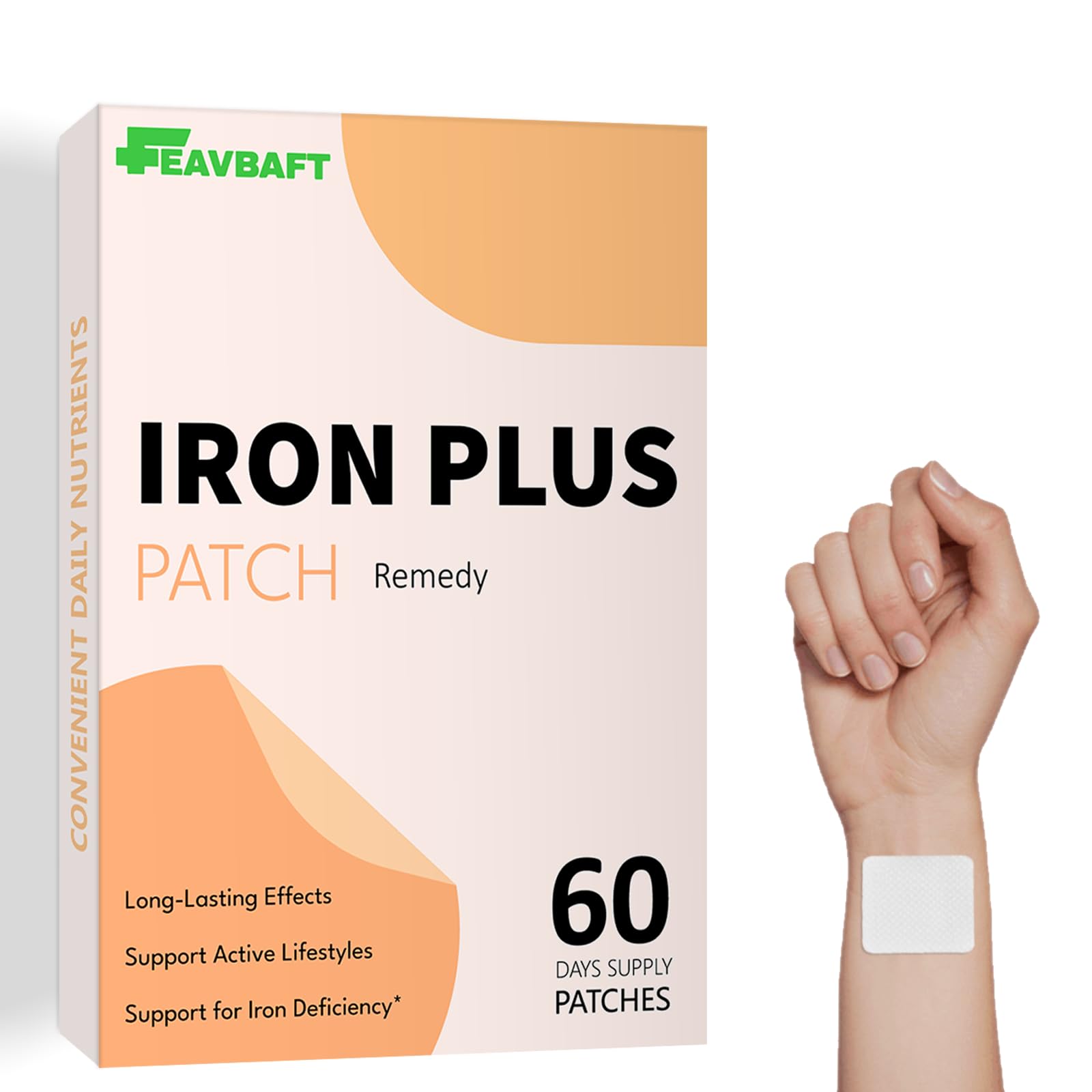 Iron Support Topical Patch packaging