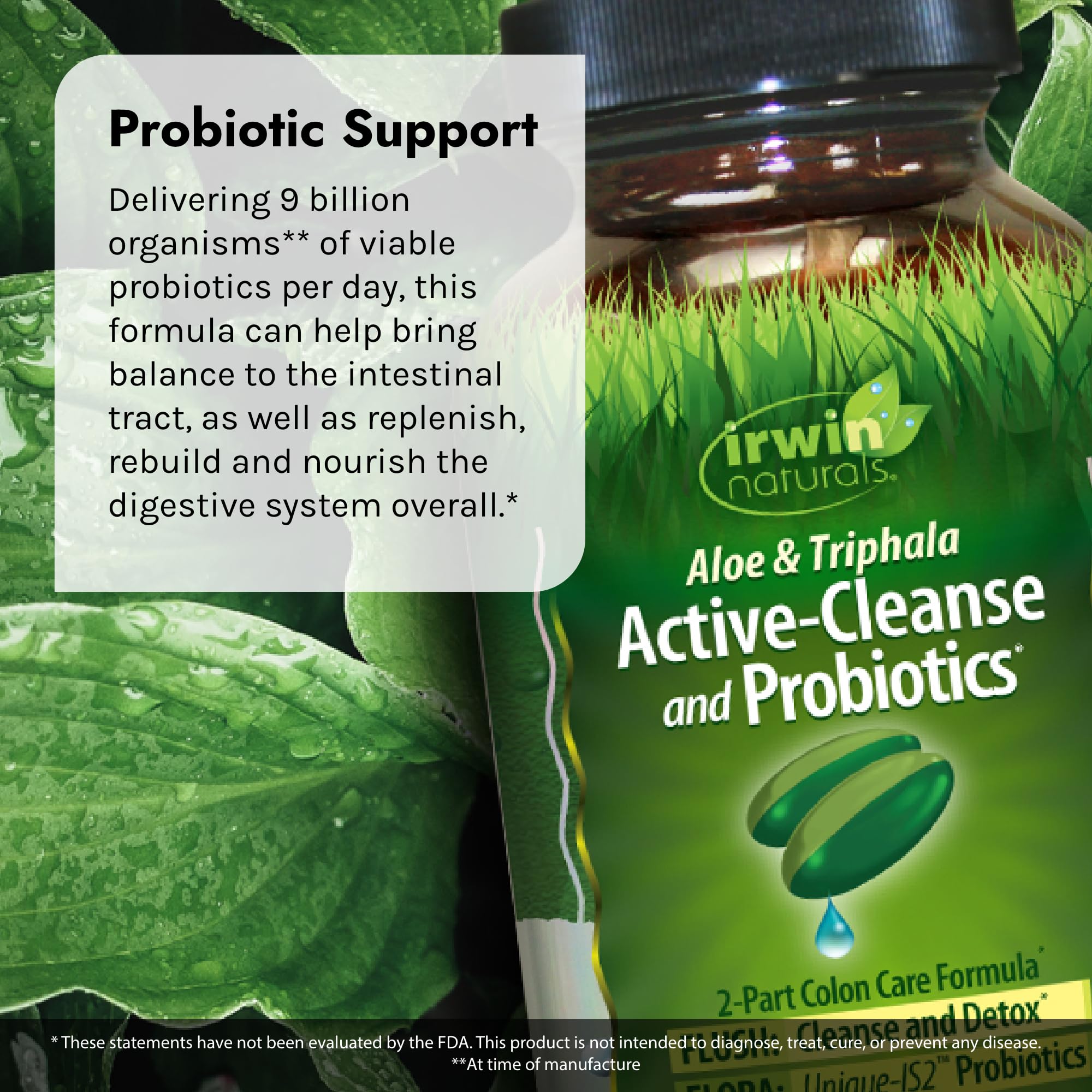 Unique IS-2 probiotic shelf-stable reference on packaging