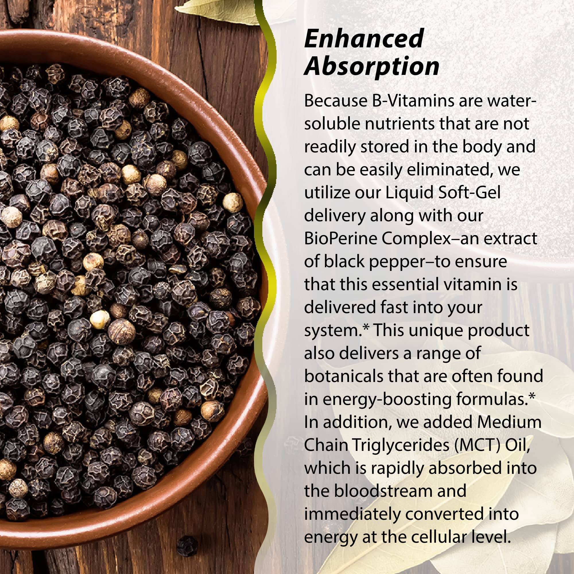 MCT oil ingredient visual for rapid absorption