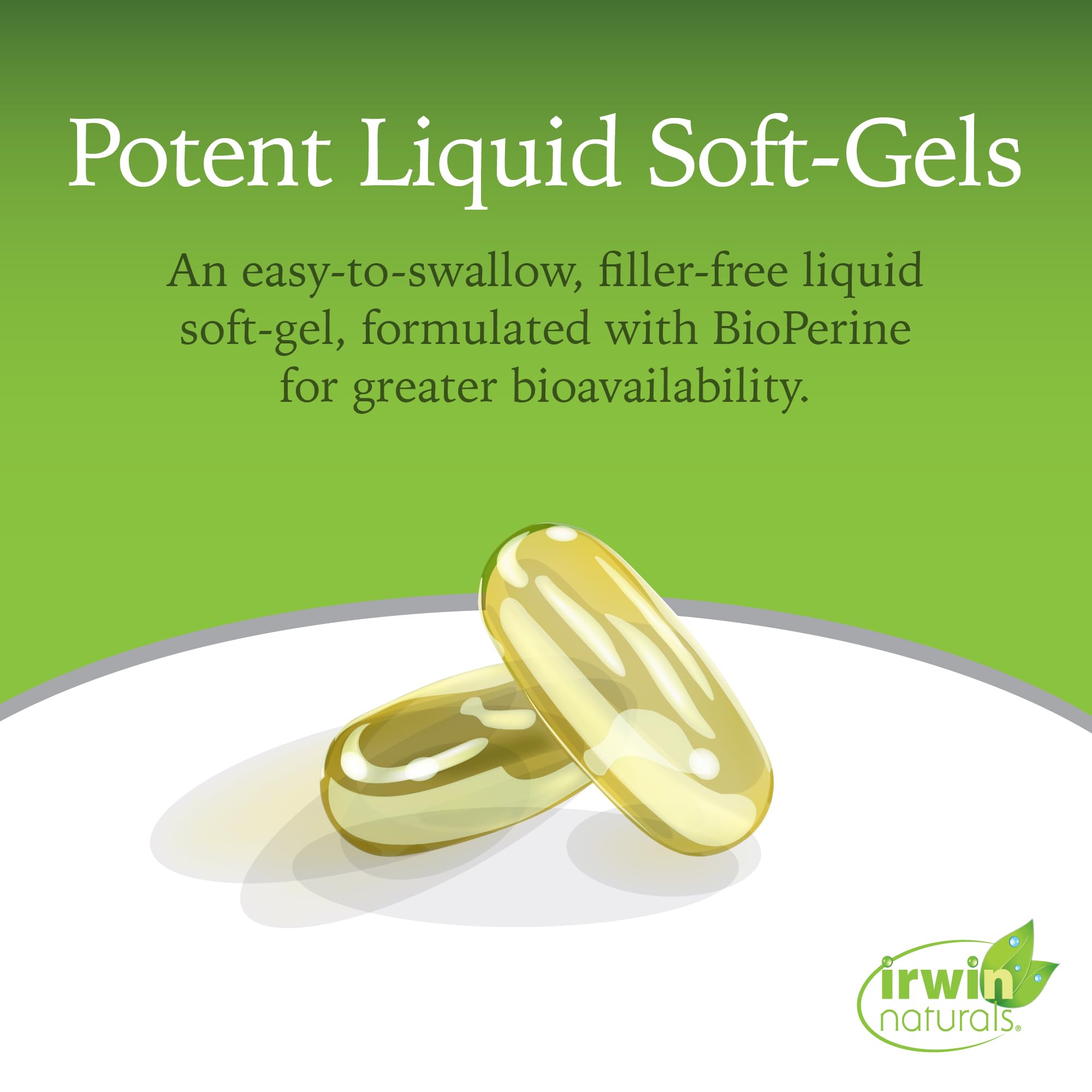 Graphic showing electrolytes and BioPerine for enhanced absorption