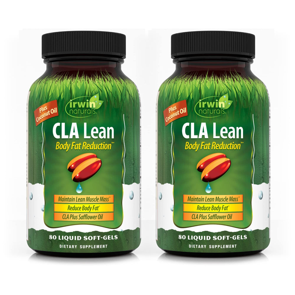 Irwin Naturals CLA Lean Body Fat Reduction bottle label