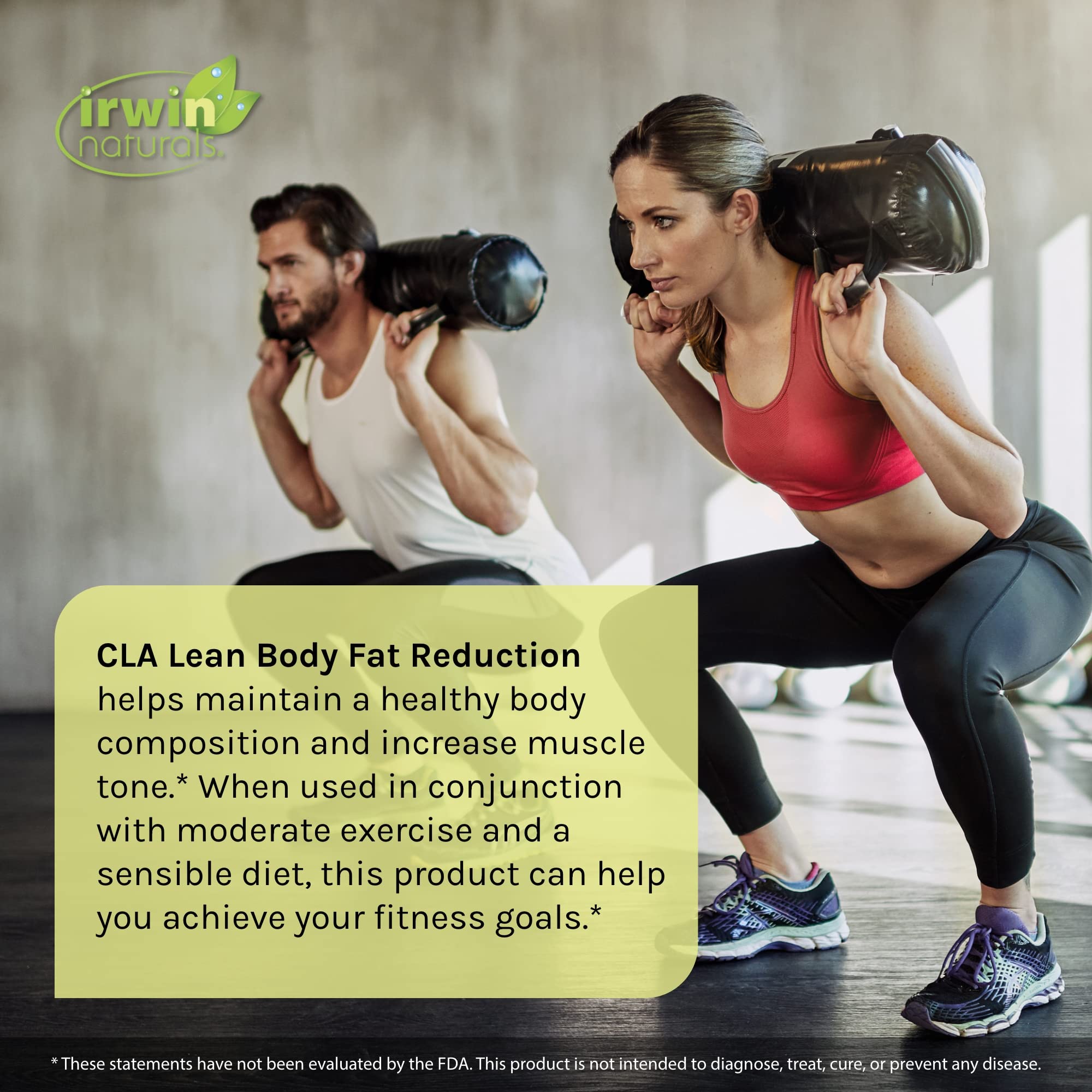 Supplement facts panel for CLA Lean Body Fat Reduction