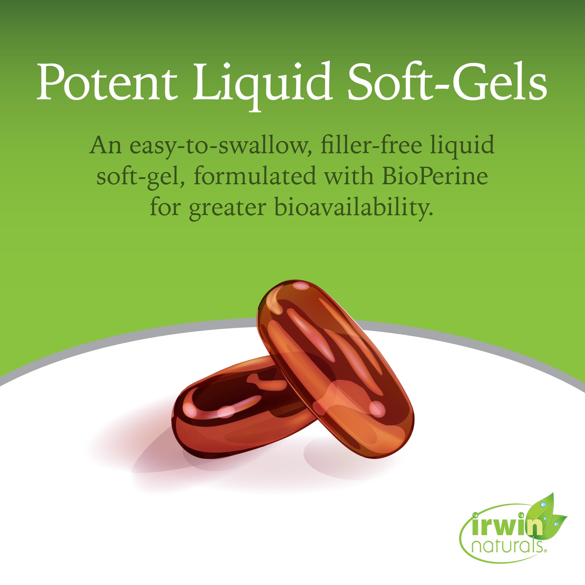 Liquid soft-gels in packaging