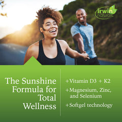 Product ingredients: D3, K2 (MK-7), magnesium, zinc and bamboo extract