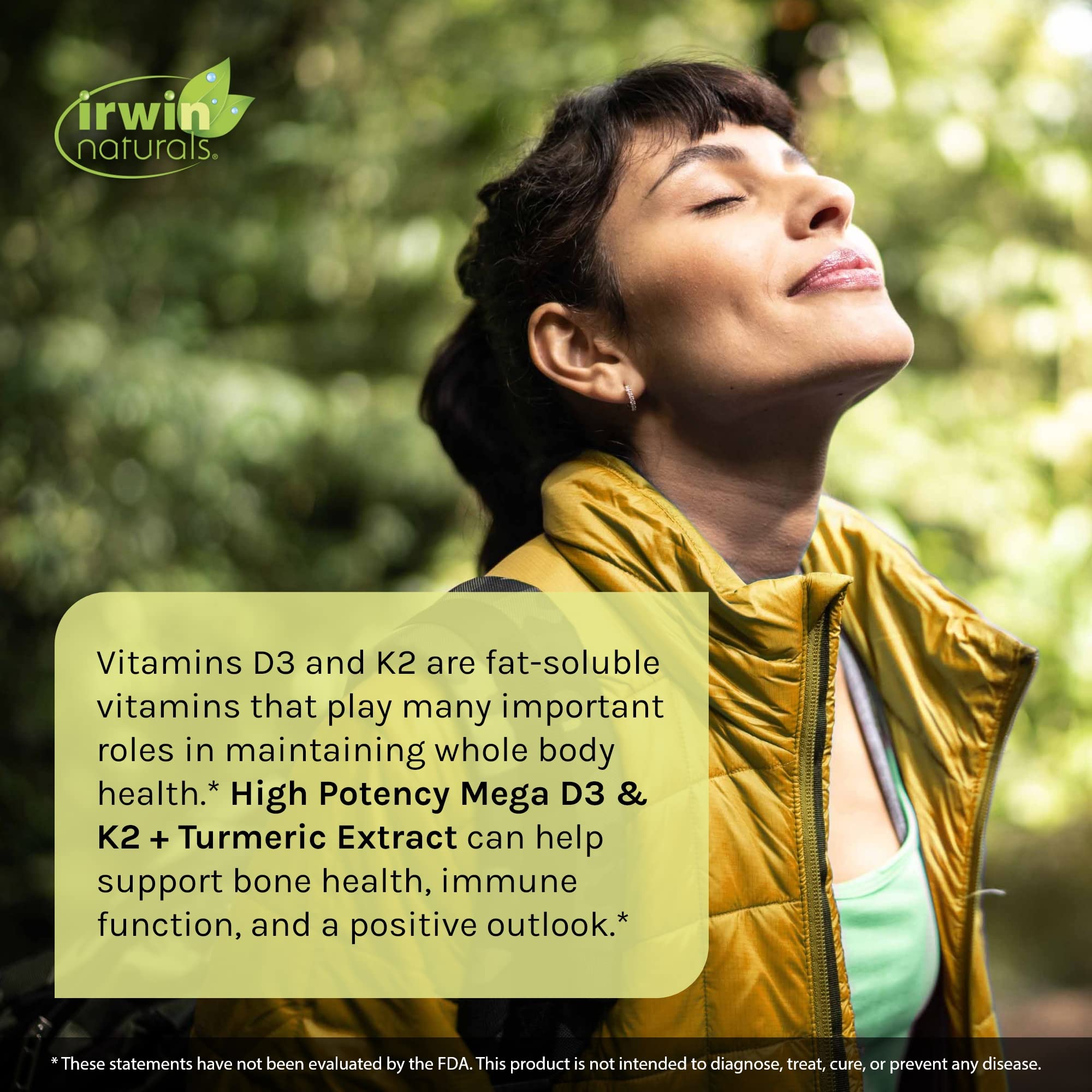 Ingredients highlight: D3, K2 MK-7, magnesium, zinc, bamboo silica