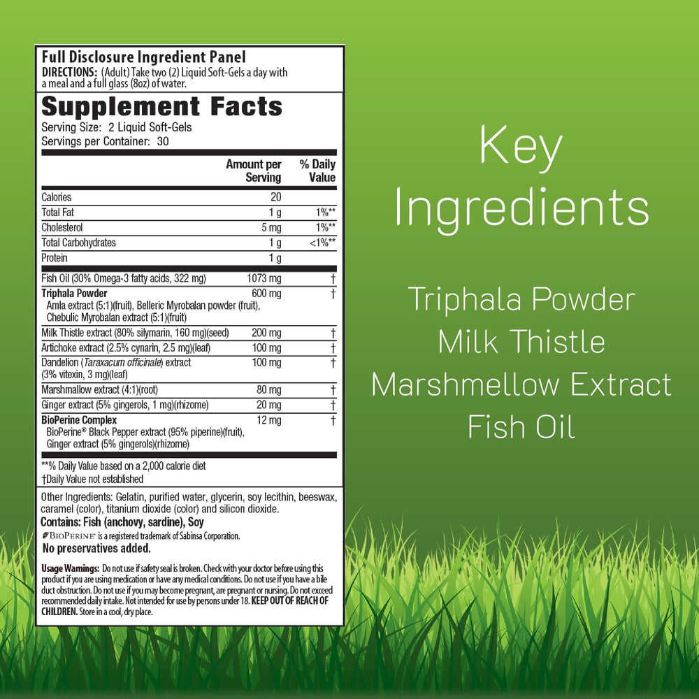 Irwin Naturals Daily Gentle Cleanse bottle side view highlights non-laxative, gentle cleansing option.