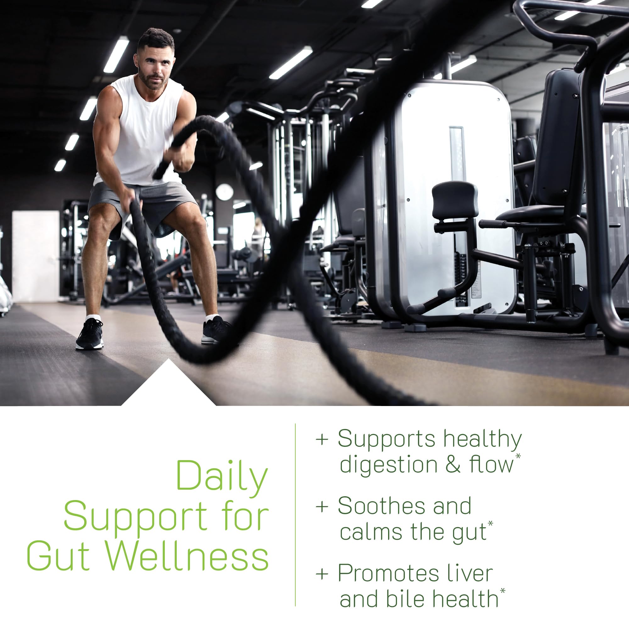 Irwin Naturals Daily Gentle Cleanse Triphala ingredients image suggests traditional Ayurvedic roots for balanced flow.