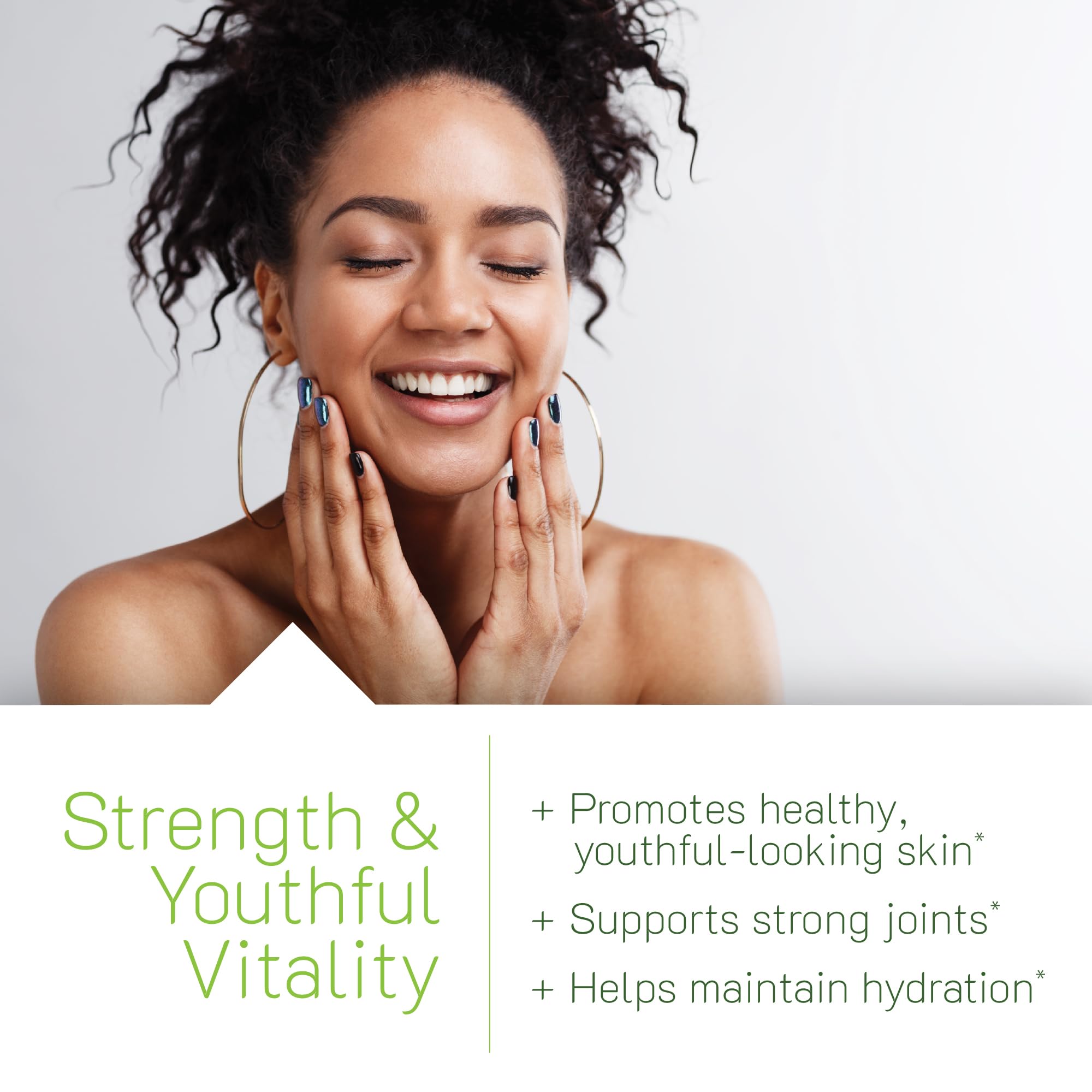 Irwin Naturals Deep Tissue Collagen-Pure bottle pour demonstrating convenient dosing