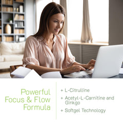 Irwin Naturals ginkgo extract visual highlights memory support and brain circulation.