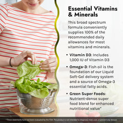 Green superfood blend in Irwin Naturals formula