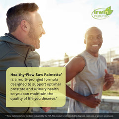 Close-up of key ingredients including beta-sitosterol, pumpkin seed oil and saw palmetto