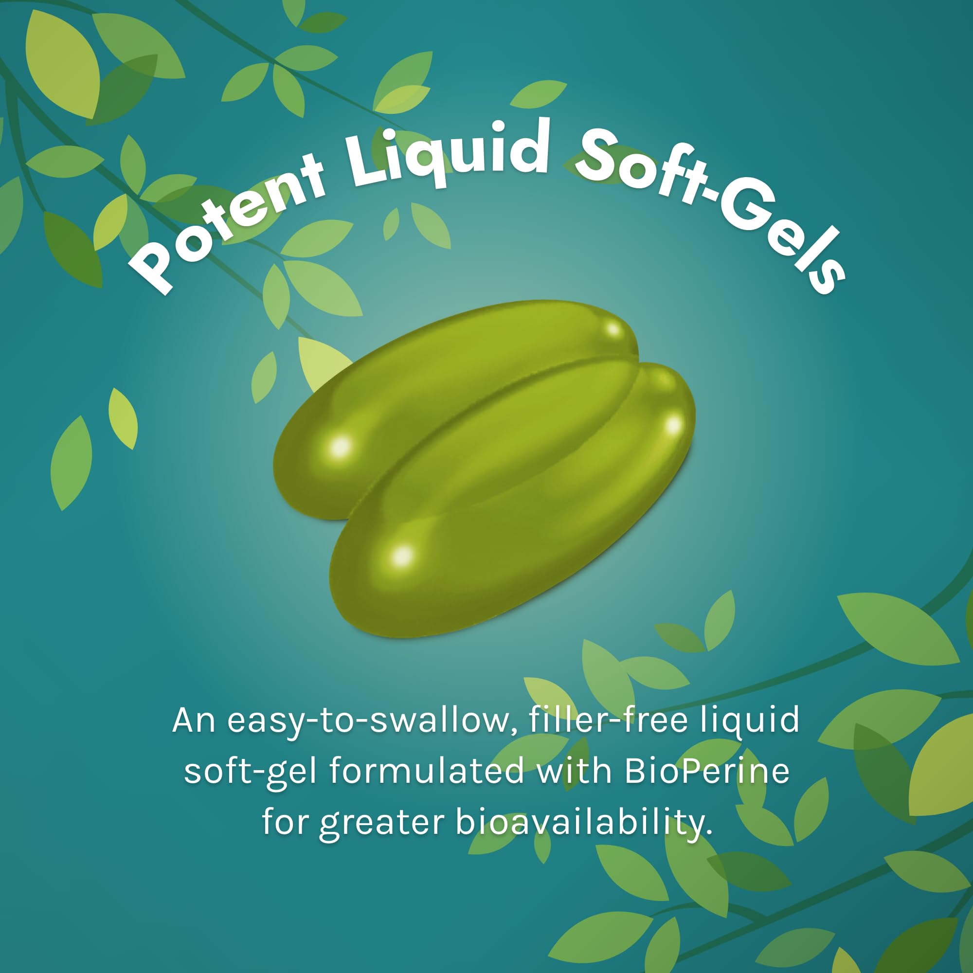 Supplement facts and antioxidant protection emphasis
