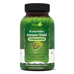 Front view of Irwin Naturals Immuno-Shield bottle