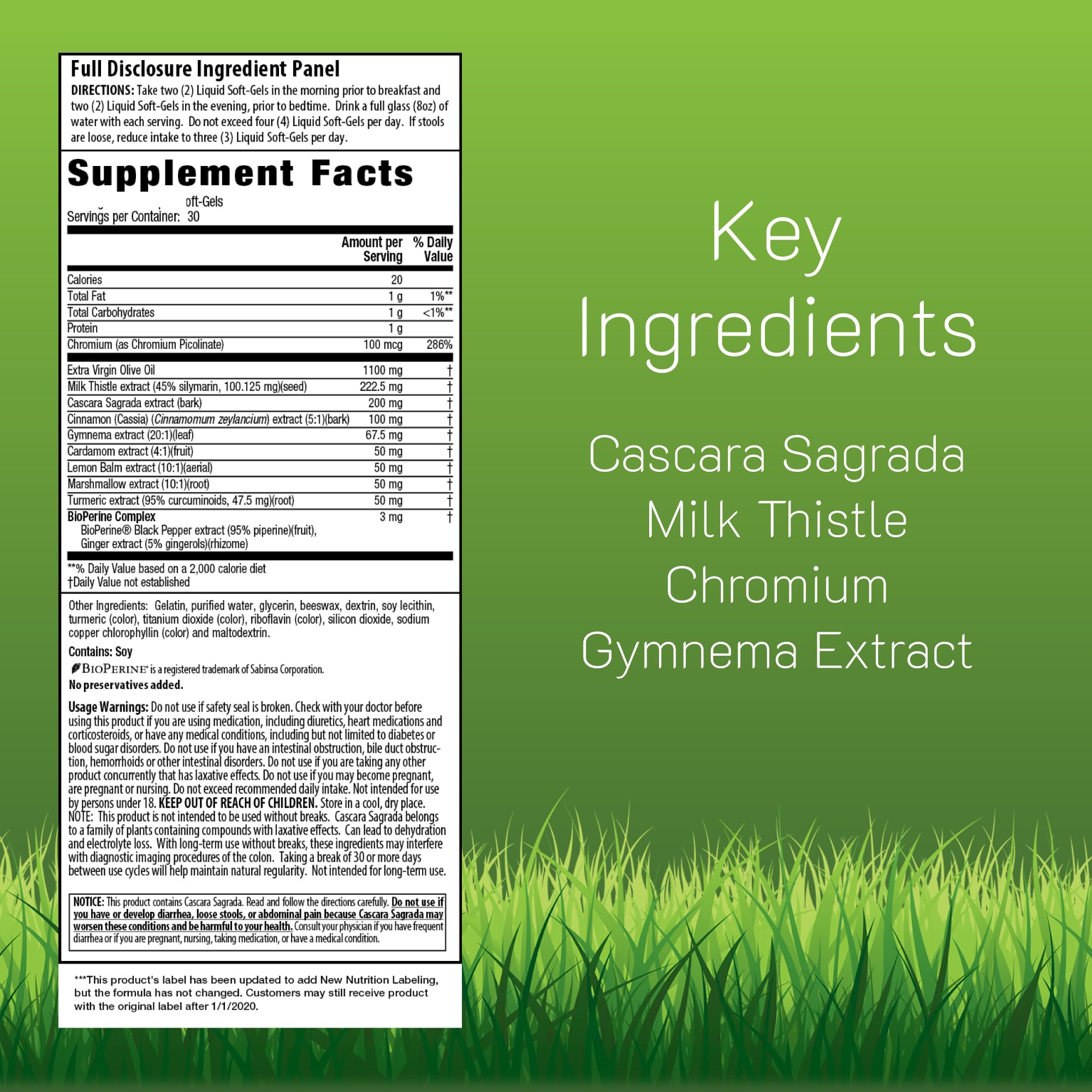 Irwin Naturals detox soft-gels for fast release and enhanced absorption.