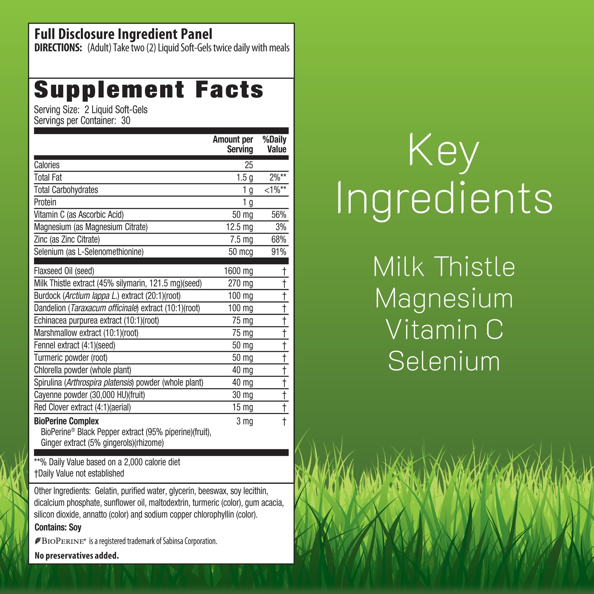 Irwin Naturals Liver Detox softgels closeup illustrating convenient daily capsules.