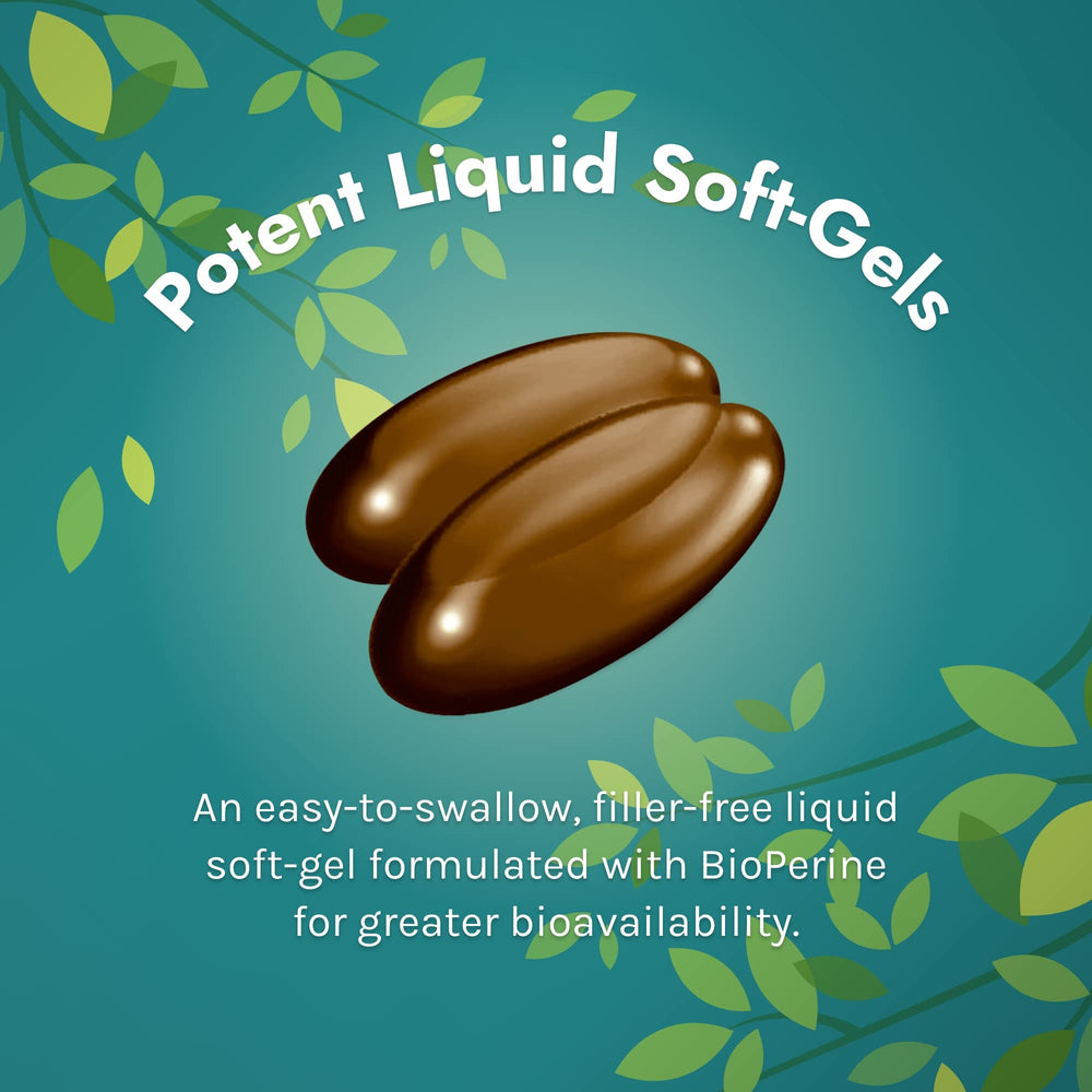 Nutrition facts panel for Only One Liquid-Gel Multi with Iron