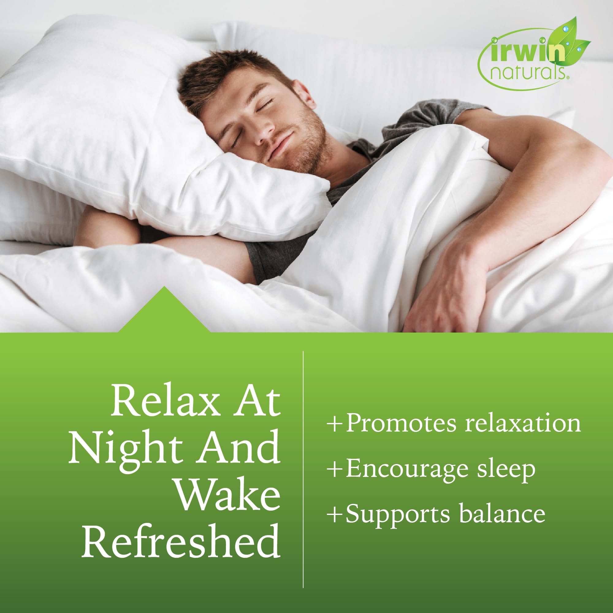 Close-up of Power to Sleep PM liquid soft-gels inside bottle