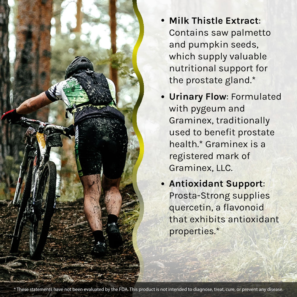 Lycopene and quercetin antioxidants in Prosta-Strong