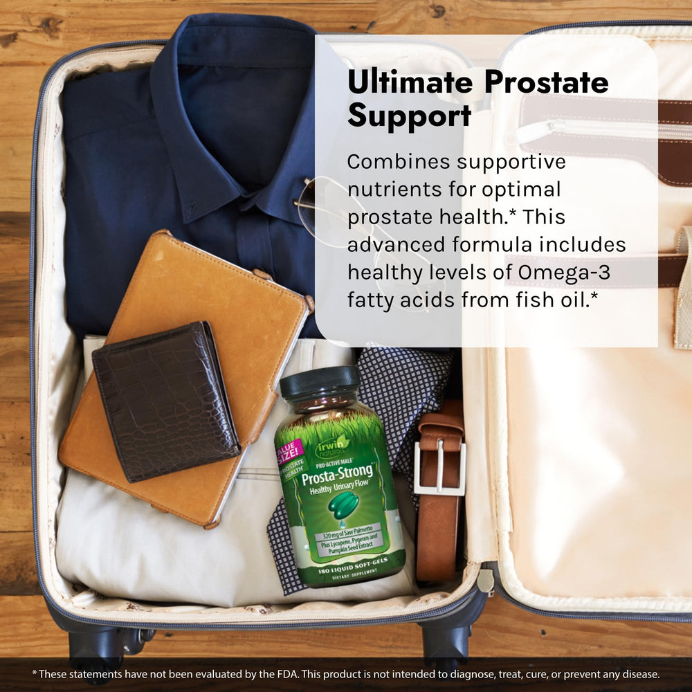 Omega-3 fish oil softgels delivering healthy fats in Prosta-Strong
