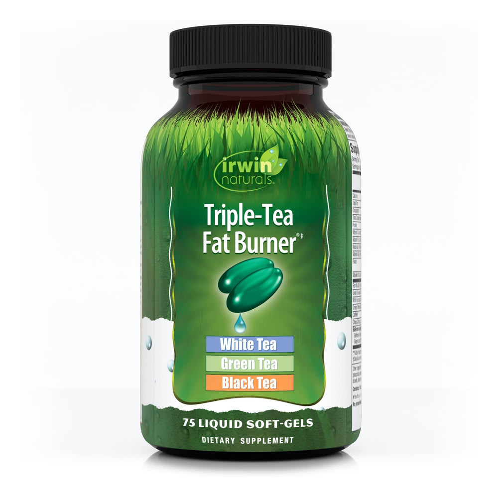 Irwin Naturals Triple Tea Fat Burner bottle front view