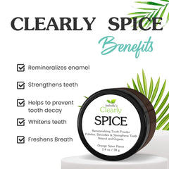 Close-up of natural ingredients: bentonite clay, calcium carbonate, baking soda