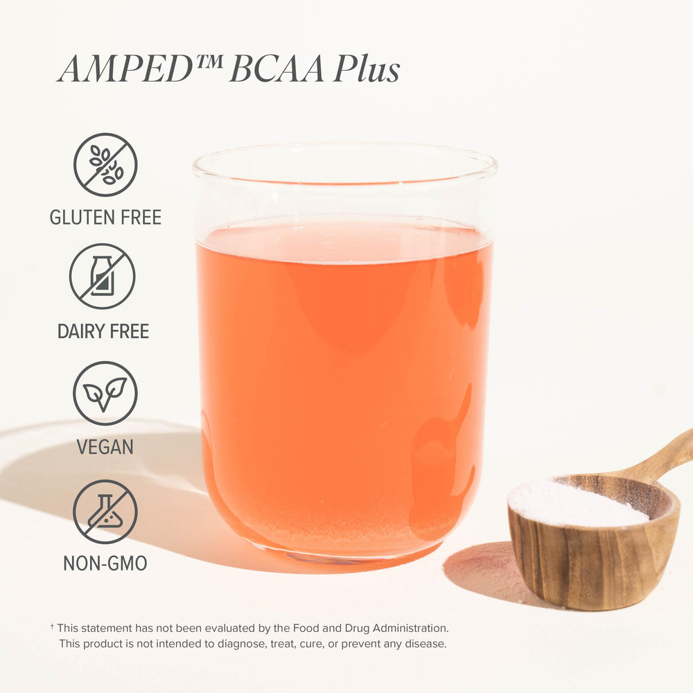 Informed-Sport certified badge on AMPED BCAA Plus packaging