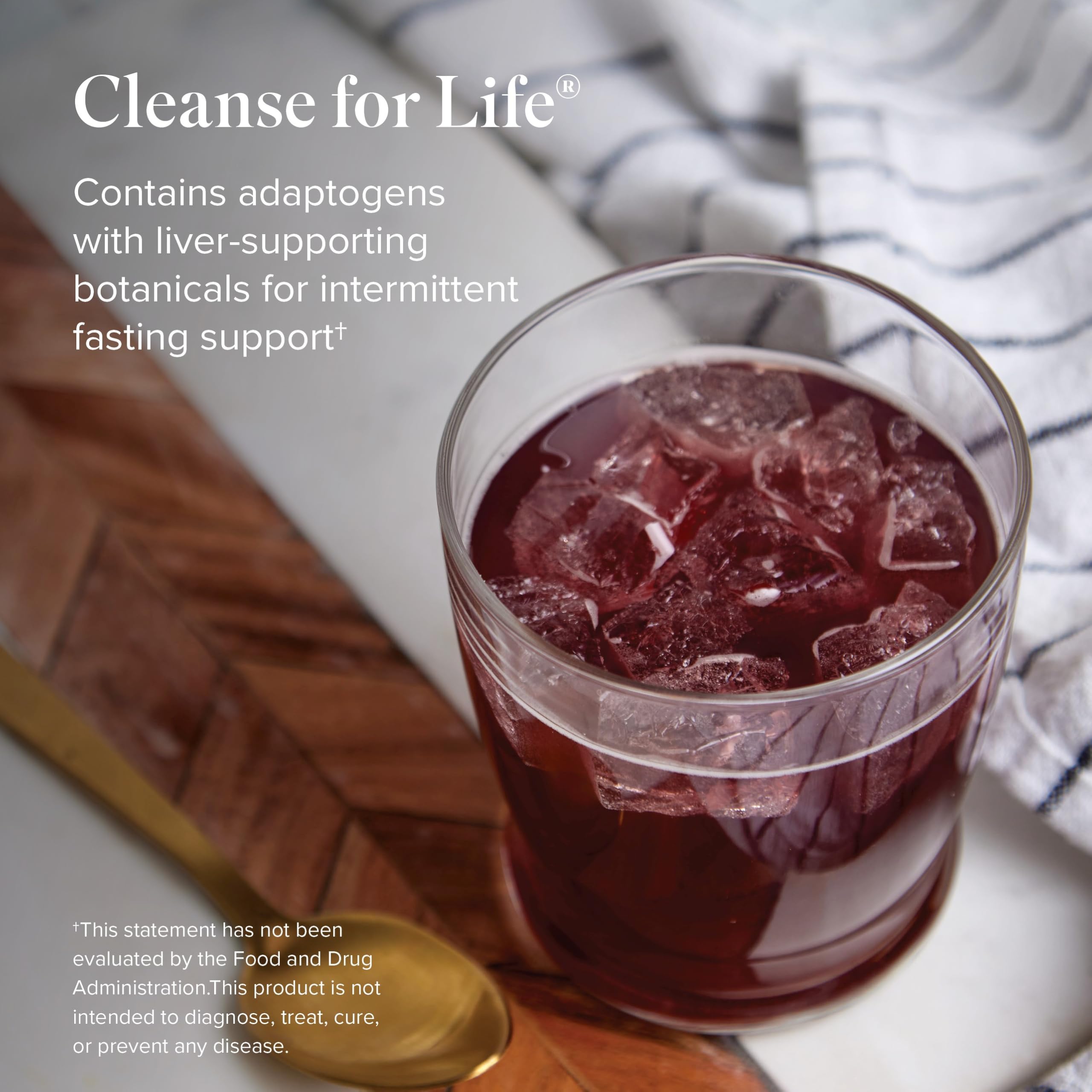 Isagenix Cleanse for Life allergen-friendly label signals dairy-free and gluten-free options.