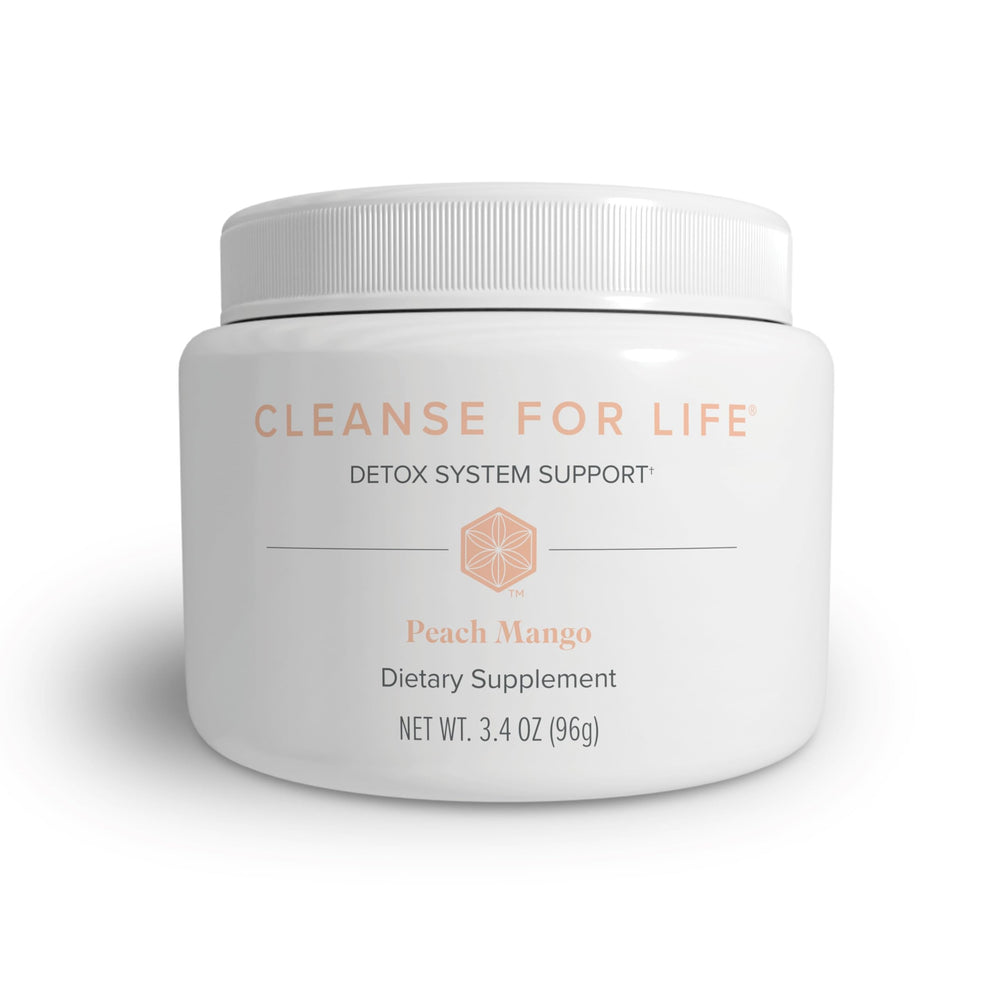 Isagenix Cleanse for Life peach mango tub-front for daily cleanse support