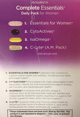 Omega-3 supplements included in the Isagenix Complete Essentials Daily Pack