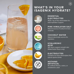 Hydrate packaging featuring vegan-friendly label