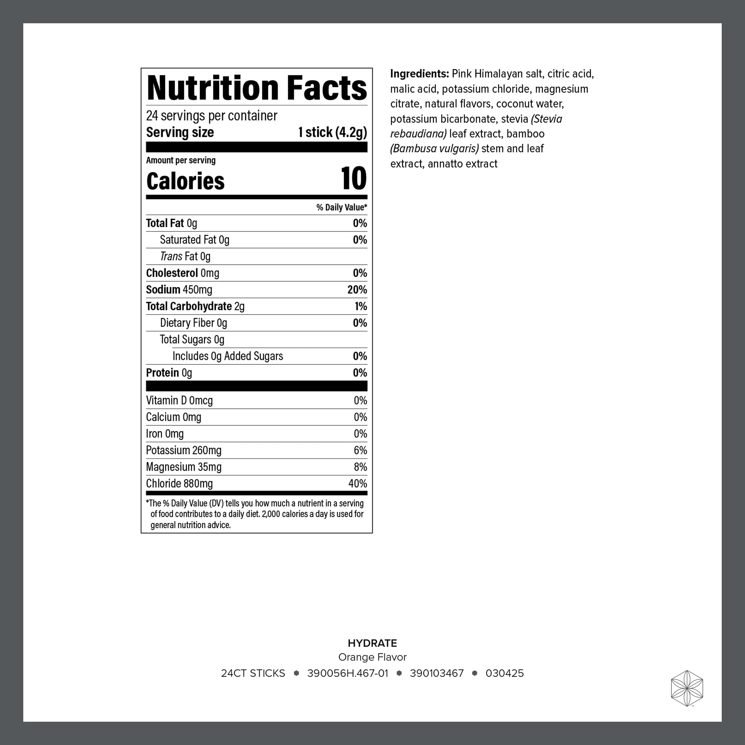 Isagenix Hydrate raspberry packet for workout hydration with essential electrolytes